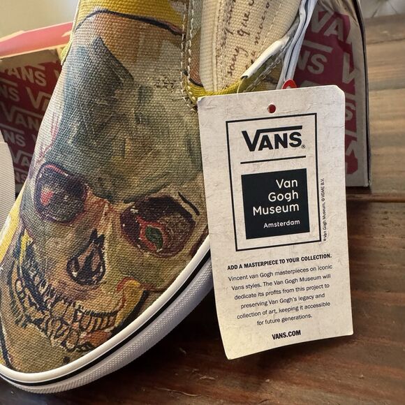 Vans x Vincent Van Gogh Skull Classic Slip-On Shoes main image 12